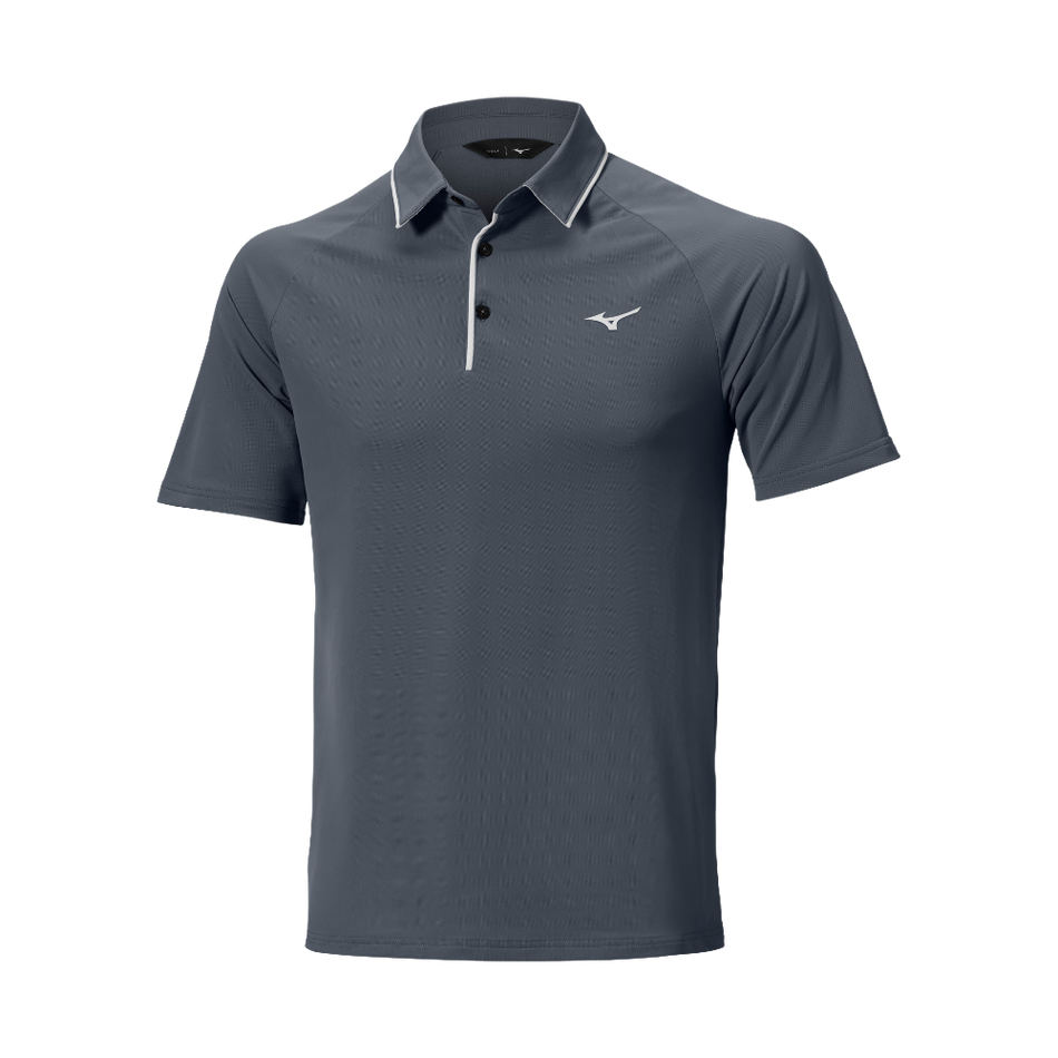 Mizuno Classic Piqu&eacute; Short Sleeve Polo Shirt Lava Smoke